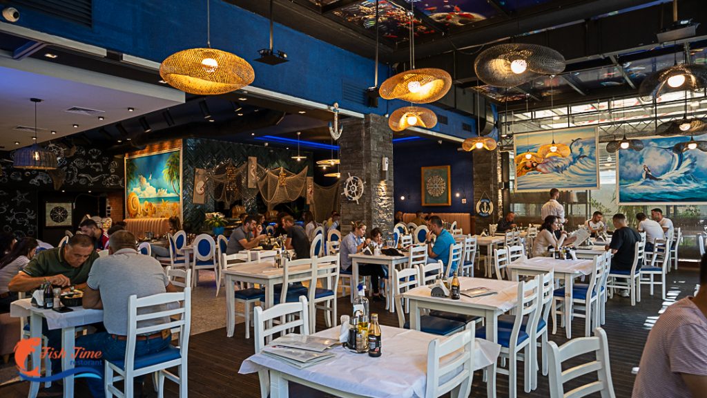 Fish Time restaurant interior
